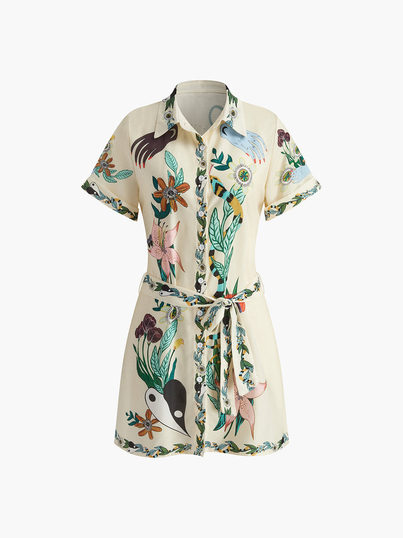 A Vintage Style Dress with Delicate Timeless Details