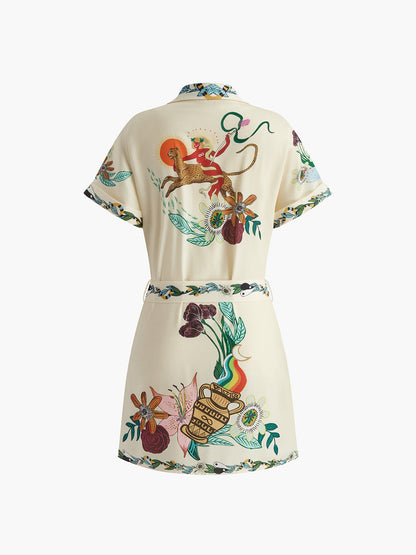 A Vintage Style Dress with Delicate Timeless Details