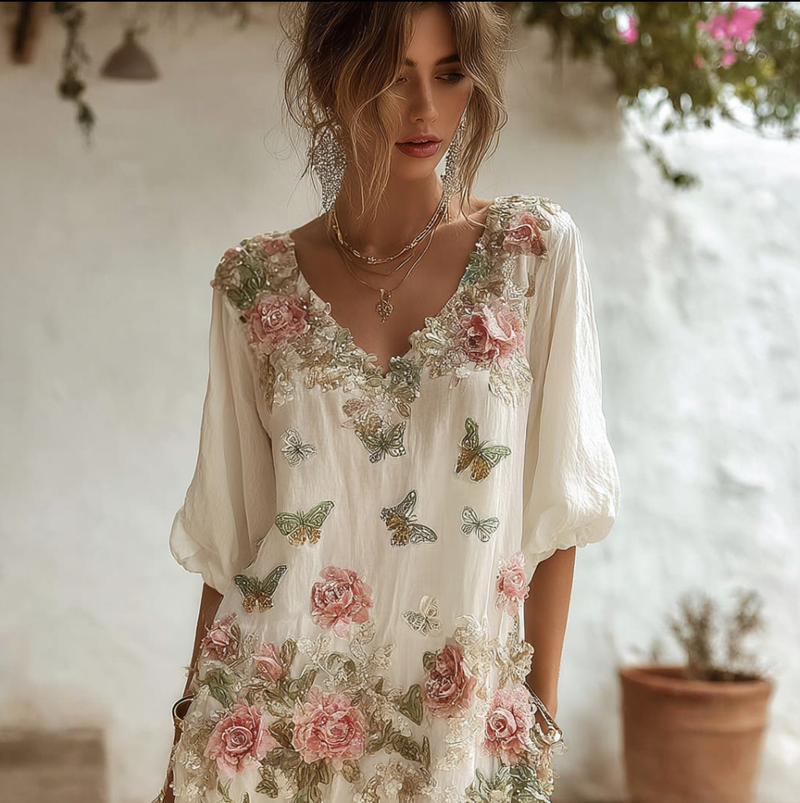 Well Tailored Dress with a Graceful Silhouette