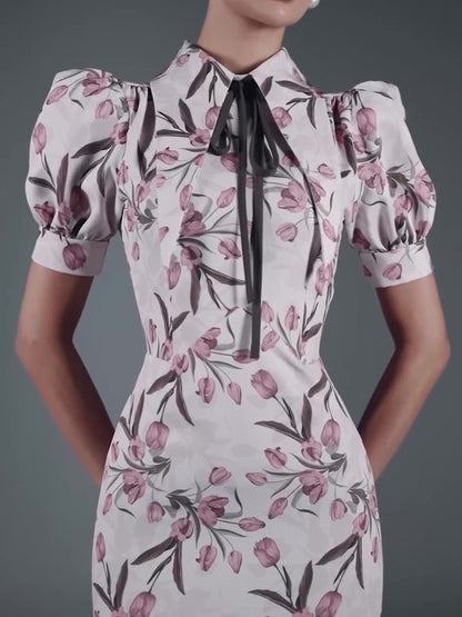 Vintage Inspired Dress with a Contemporary Edge