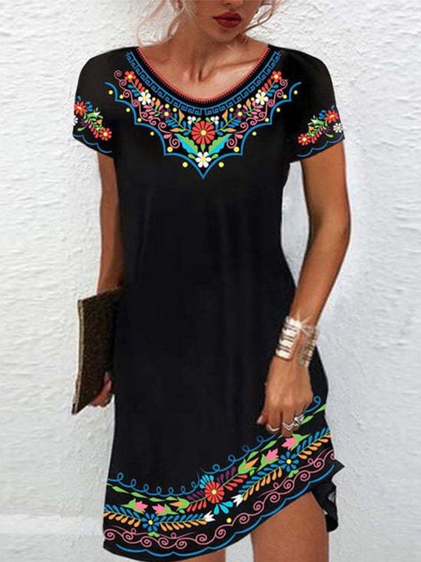 Classic Vintage Dress with a Flattering Fit