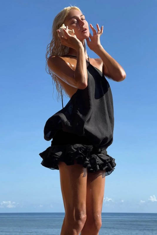 A Vintage Style Dress with Delicate Timeless Details