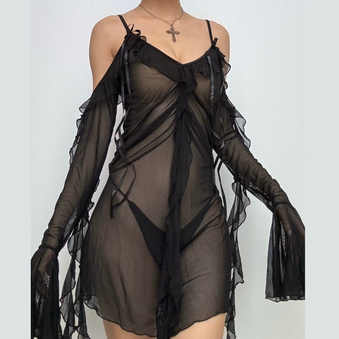 A Vintage Style Dress with Delicate Timeless Details