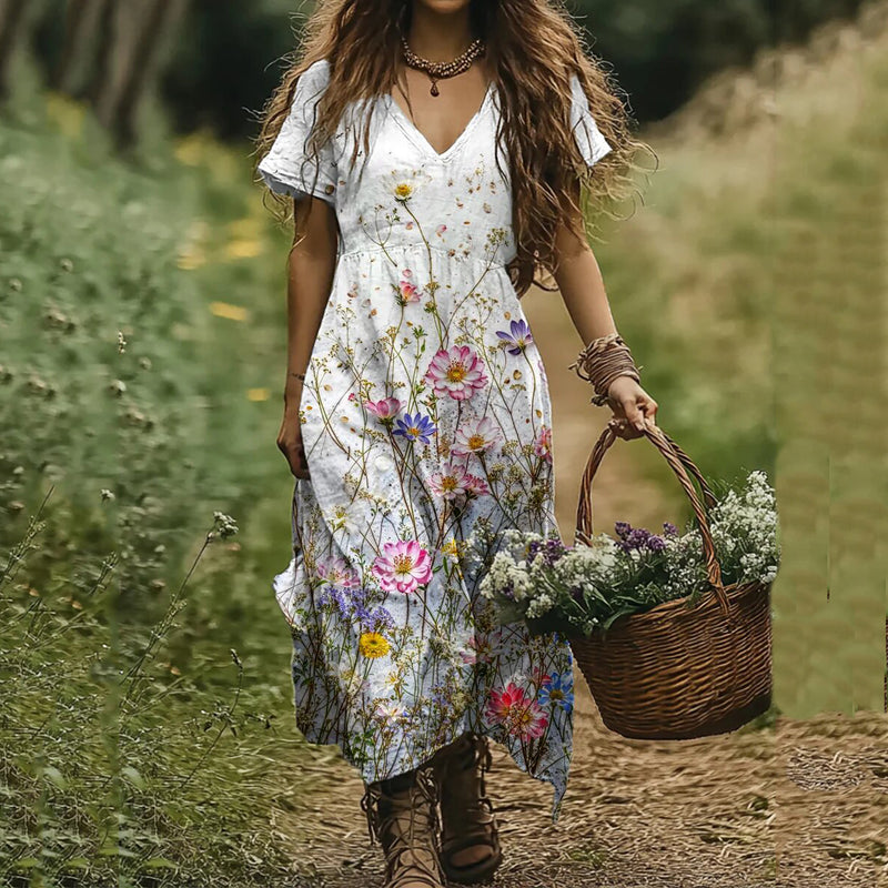 Classic Vintage Dress with a Flattering Fit