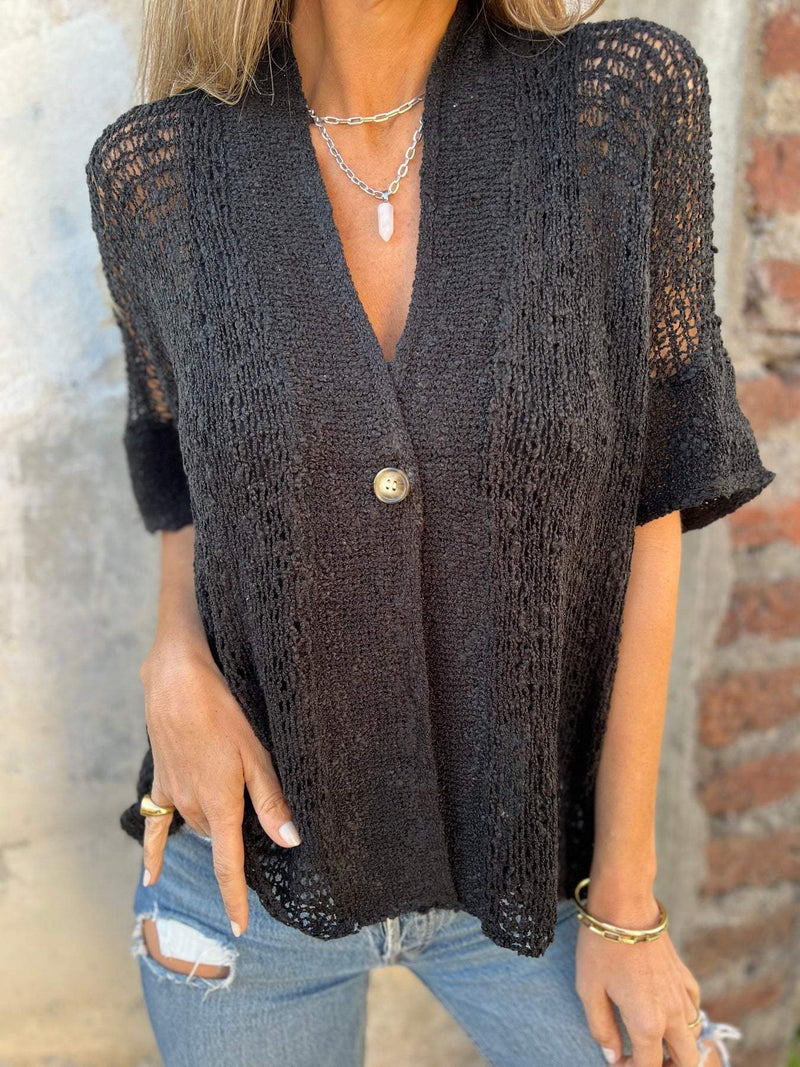 Classic Vintage Cardigan with a Flattering Fit