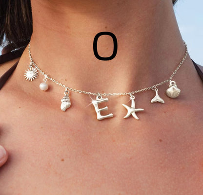 Silver letter O