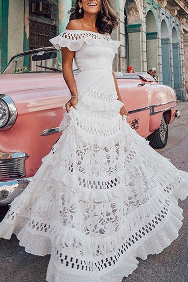A Vintage Style Dress with Delicate Timeless Details