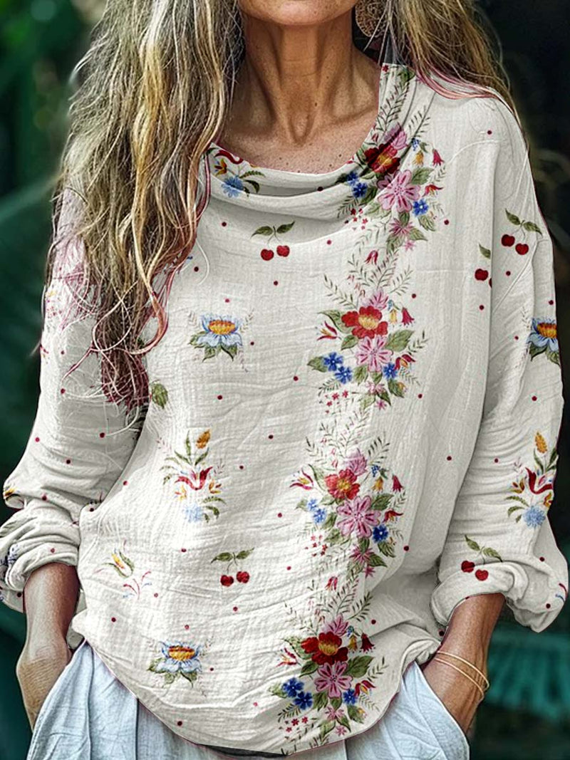 Classic Vintage Top with a Flattering Fit