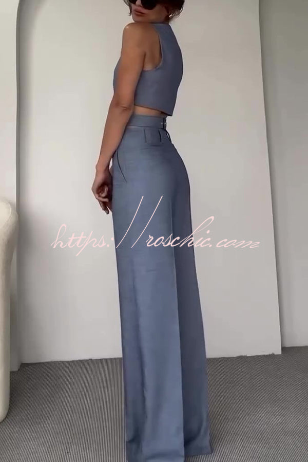 A Vintage Style Pants with Delicate Timeless Details