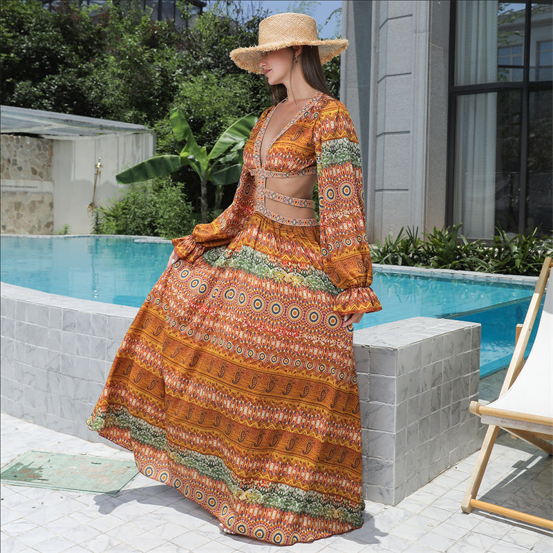 A Vintage Style Dress with Delicate Timeless Details