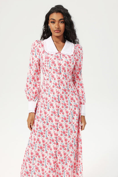 A Vintage Style Dress with Delicate Timeless Details
