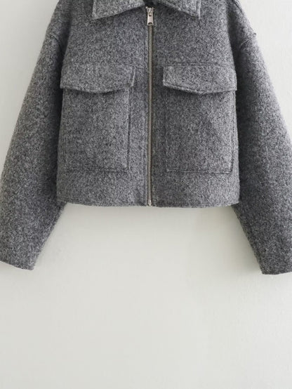A Vintage Style Jacket with Delicate Timeless Details