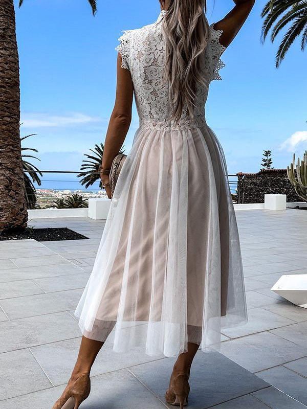 A Vintage Style Dress with Delicate Timeless Details