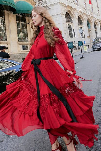 A Vintage Style Dress with Delicate Timeless Details