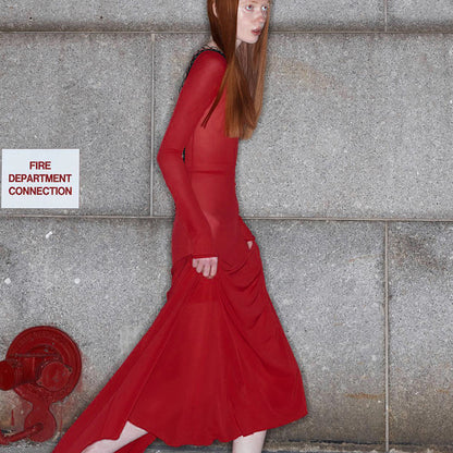 A Vintage Style Dress with Delicate Timeless Details