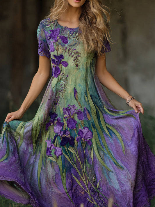 A Vintage Style Dress with Delicate Timeless Details