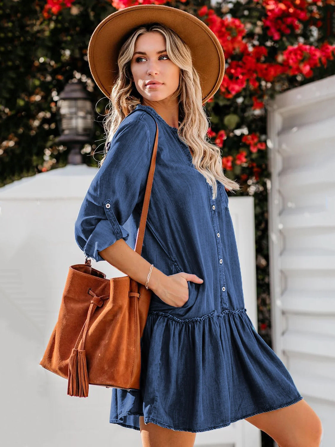 A Vintage Style Dress with Delicate Timeless Details