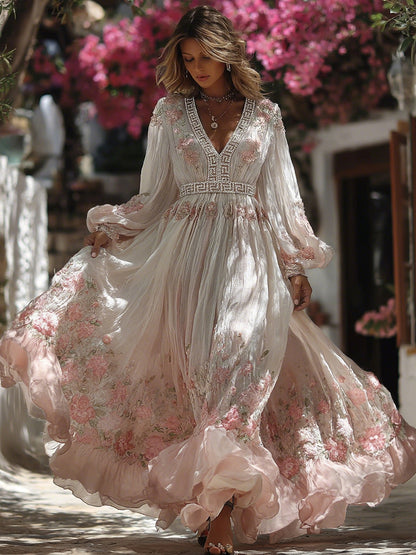 Classic Vintage Dress with a Flattering Fit
