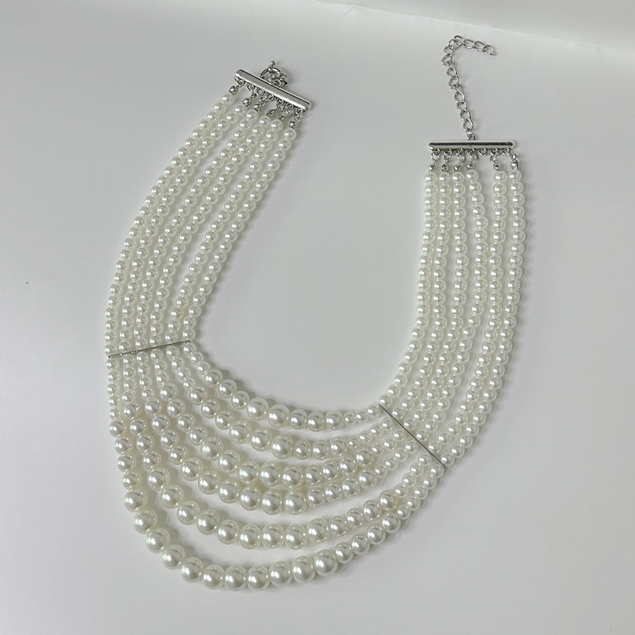 Vintage Handmade Pearl Necklace