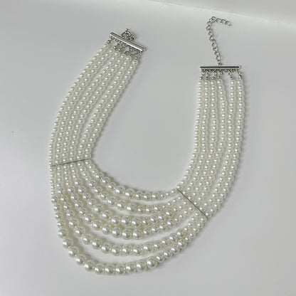 Vintage Handmade Pearl Necklace