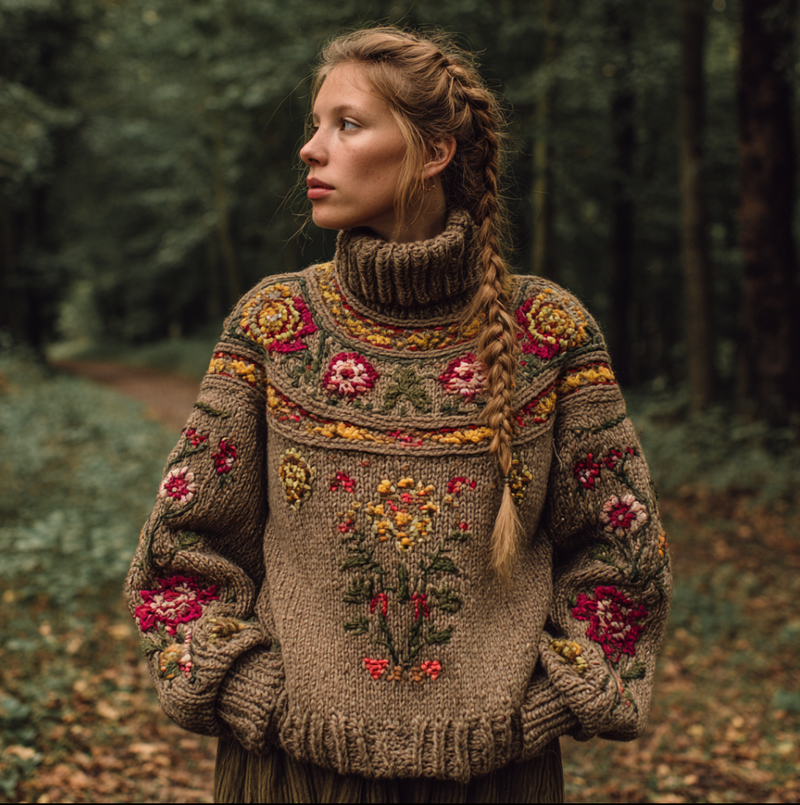 Timeless Vintage Style Sweater