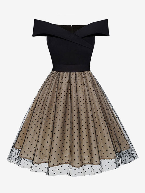 Classic Vintage Dress with a Flattering Fit