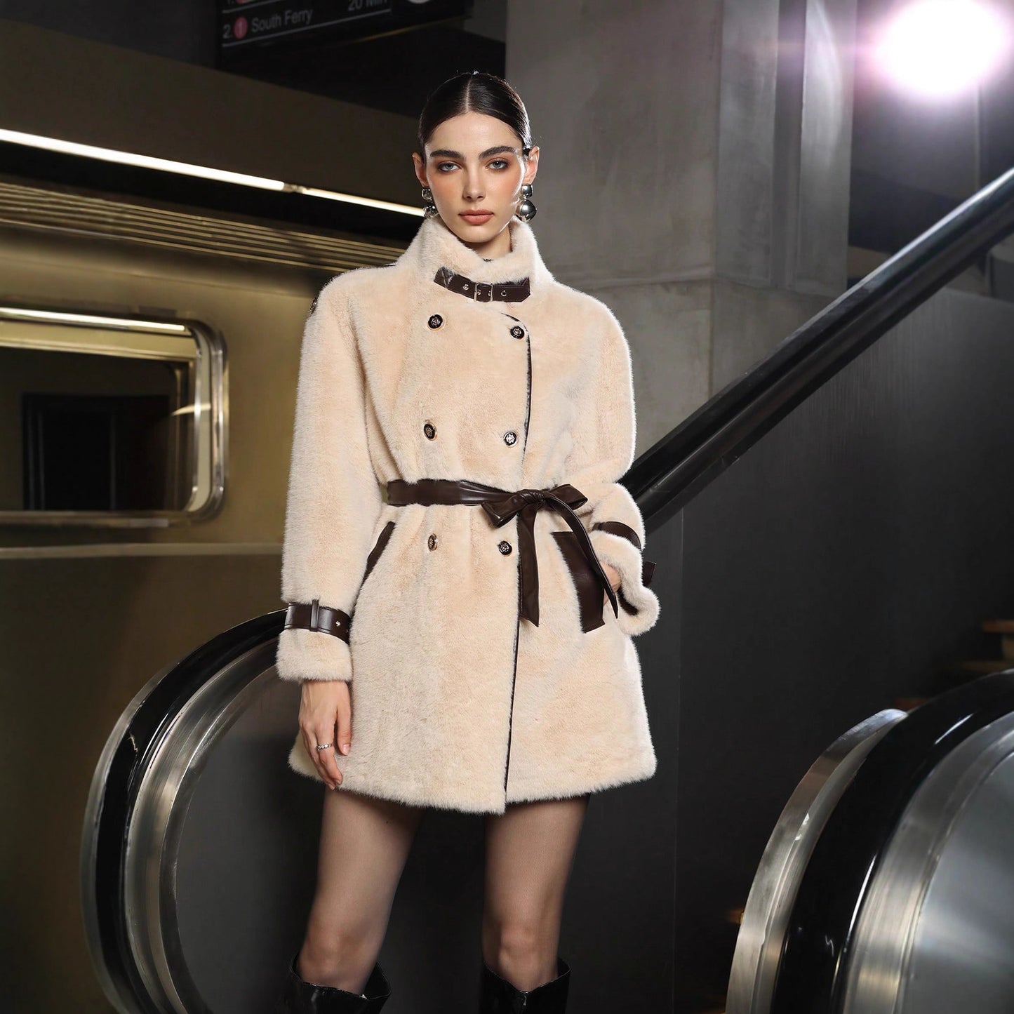 Well Tailored Coat with a Graceful Silhouette