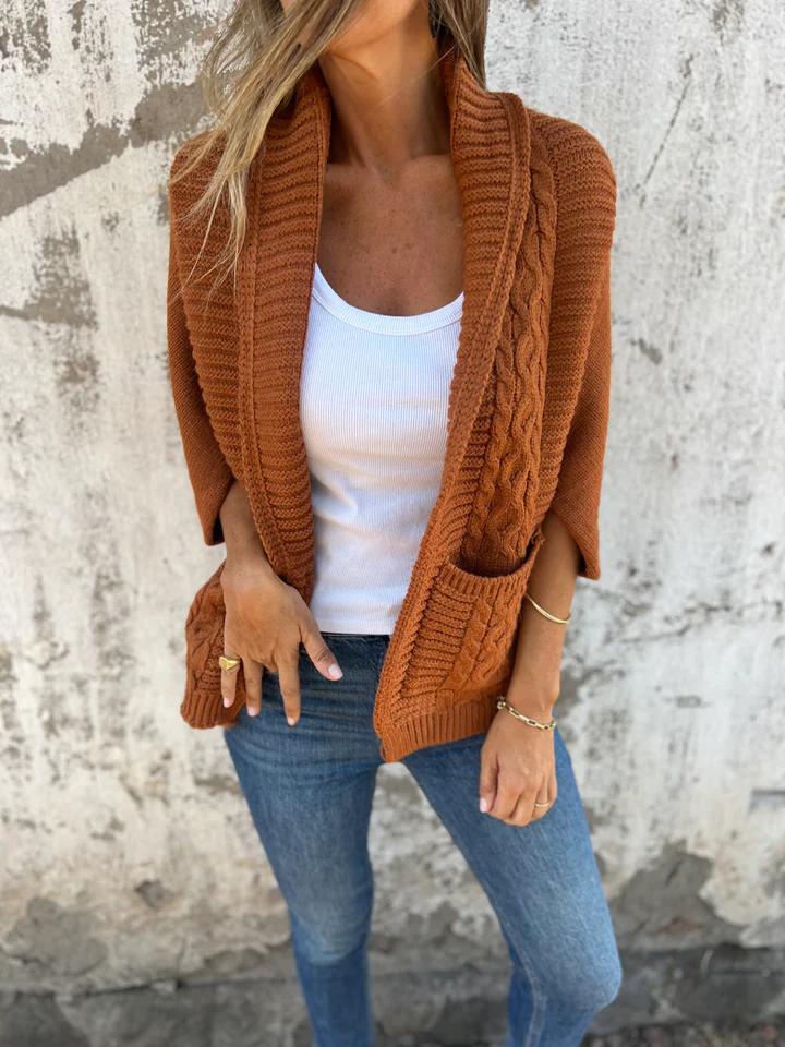 Vintage Inspired Cardigan with a Contemporary Edge