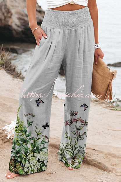 A Vintage Style Pants with Delicate Timeless Details