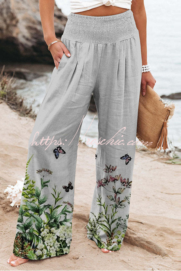 A Vintage Style Pants with Delicate Timeless Details