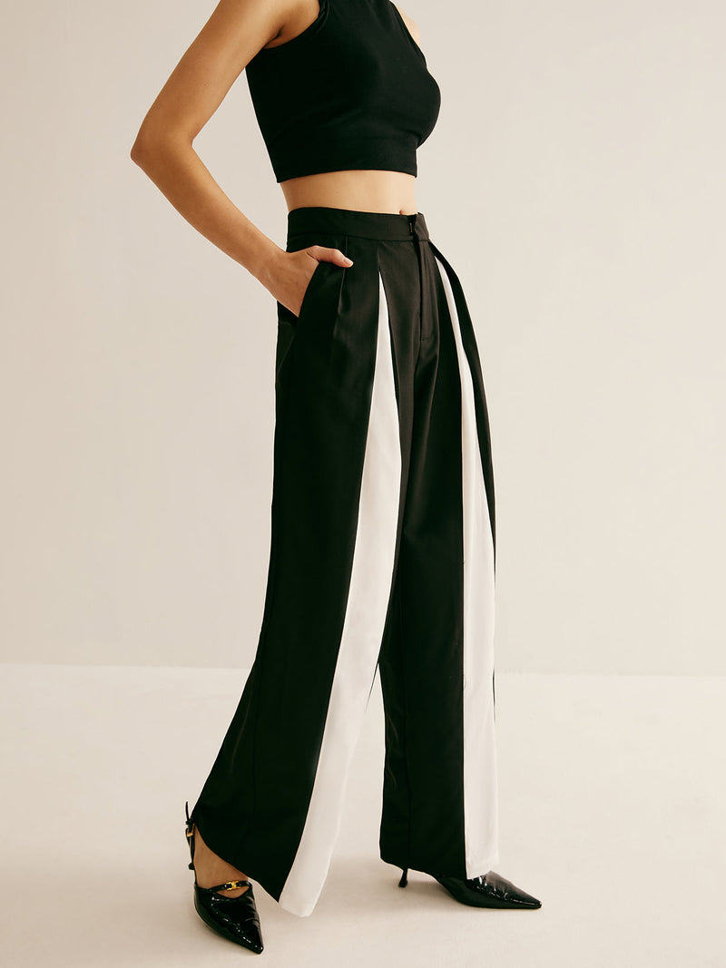 A Vintage Style Pants with Delicate Timeless Details