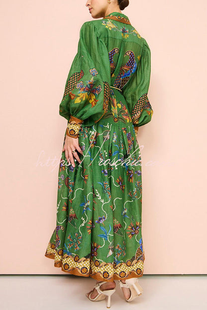 A Vintage Style Dress with Delicate Timeless Details
