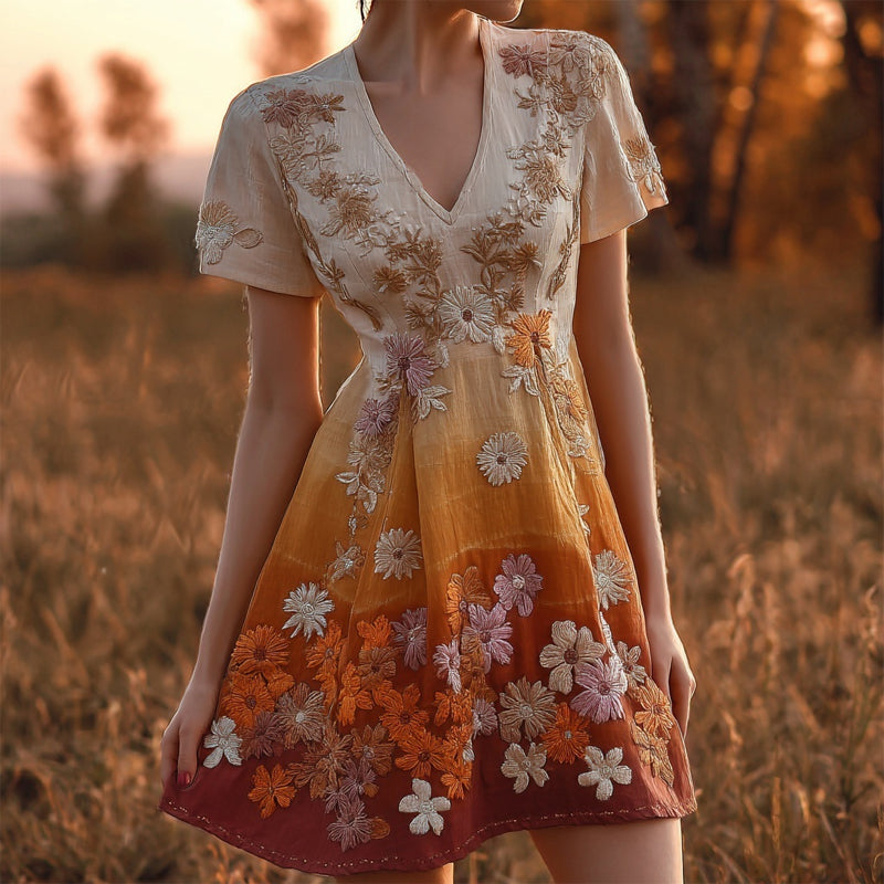 Classic Vintage Dress with a Flattering Fit