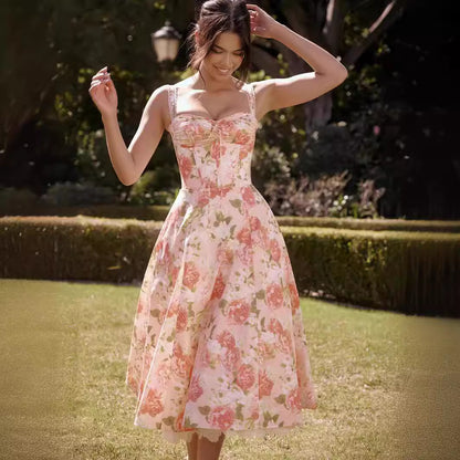 Classic Vintage Dress with a Flattering Fit