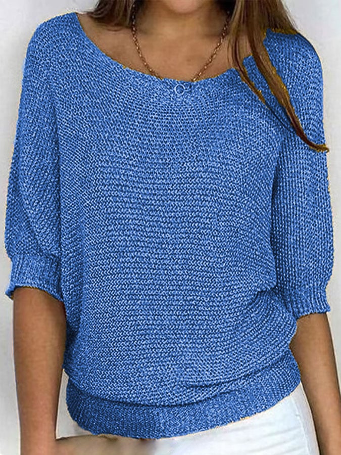 Classic Vintage Sweater with a Flattering Fit