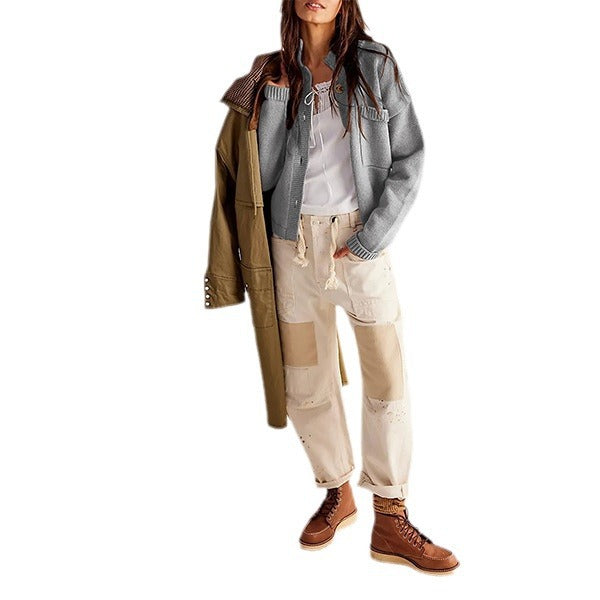 Vintage Inspired Cardigan with a Contemporary Edge