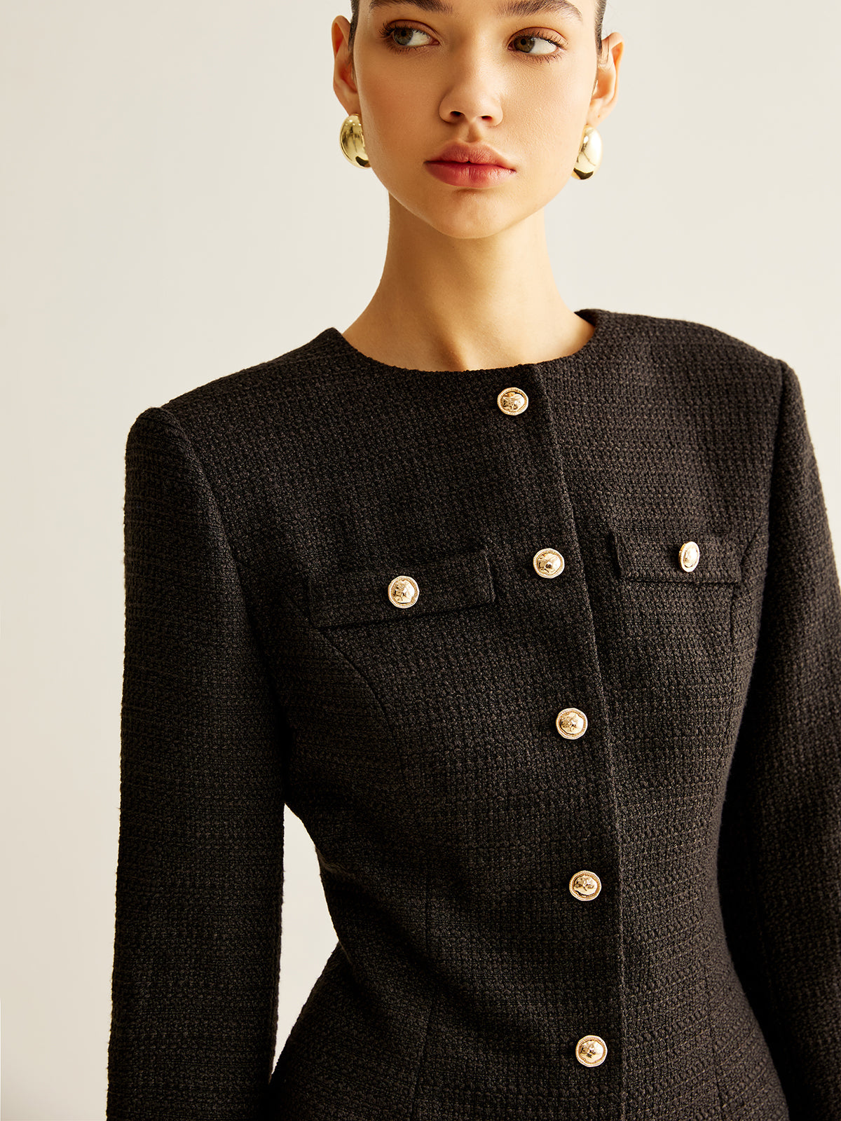 Elegantly Styled Dress for Everyday Wear