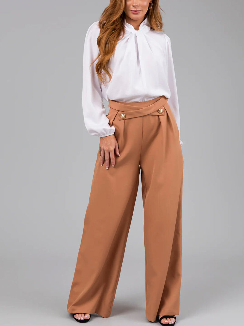 Well Tailored Pants with a Graceful Silhouette