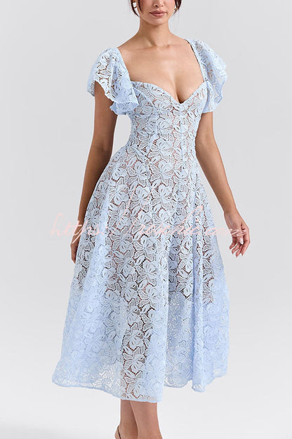 A Vintage Style Dress with Delicate Timeless Details