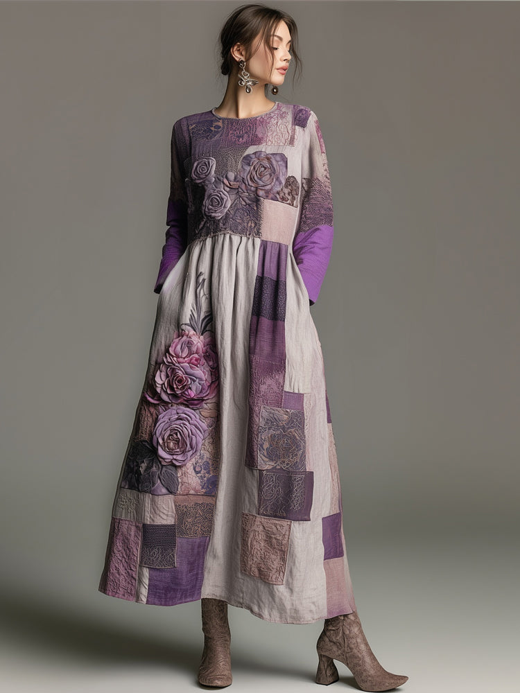 A Vintage Style Dress with Delicate Timeless Details