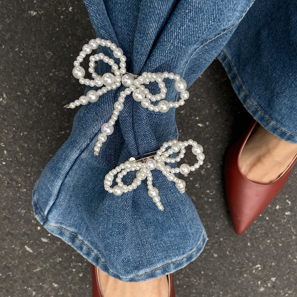 Vintage Handmade Pearl Anklet