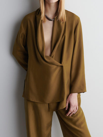 A Vintage Style Pants with Delicate Timeless Details