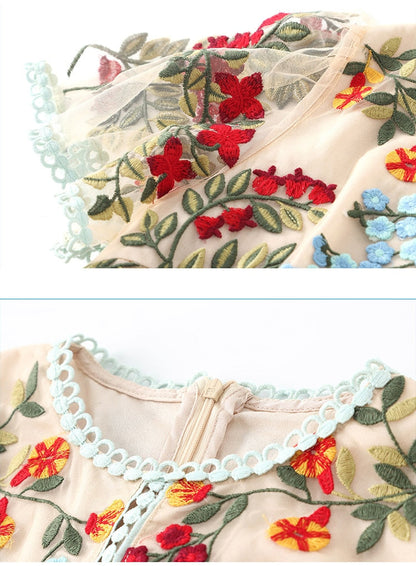 A Vintage Style Dress with Delicate Timeless Details