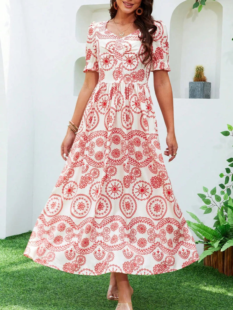 A Vintage Style Dress with Delicate Timeless Details