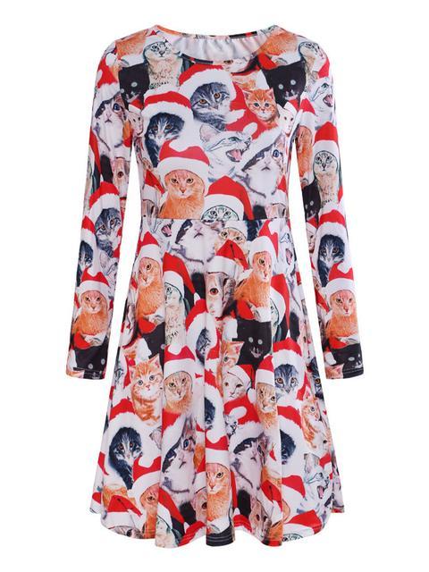 Classic Vintage Dress with a Flattering Fit