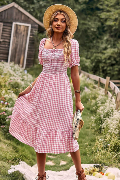 A Vintage Style Dress with Delicate Timeless Details