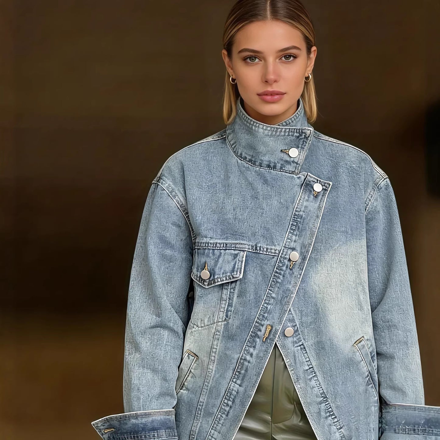 A Vintage Style Jacket with Delicate Timeless Details