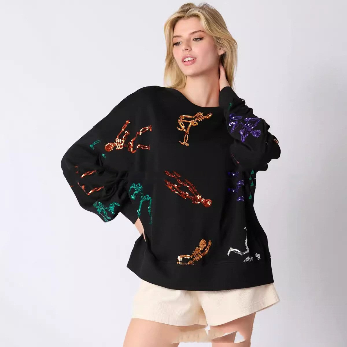A Vintage Style Sweater with Delicate Timeless Details