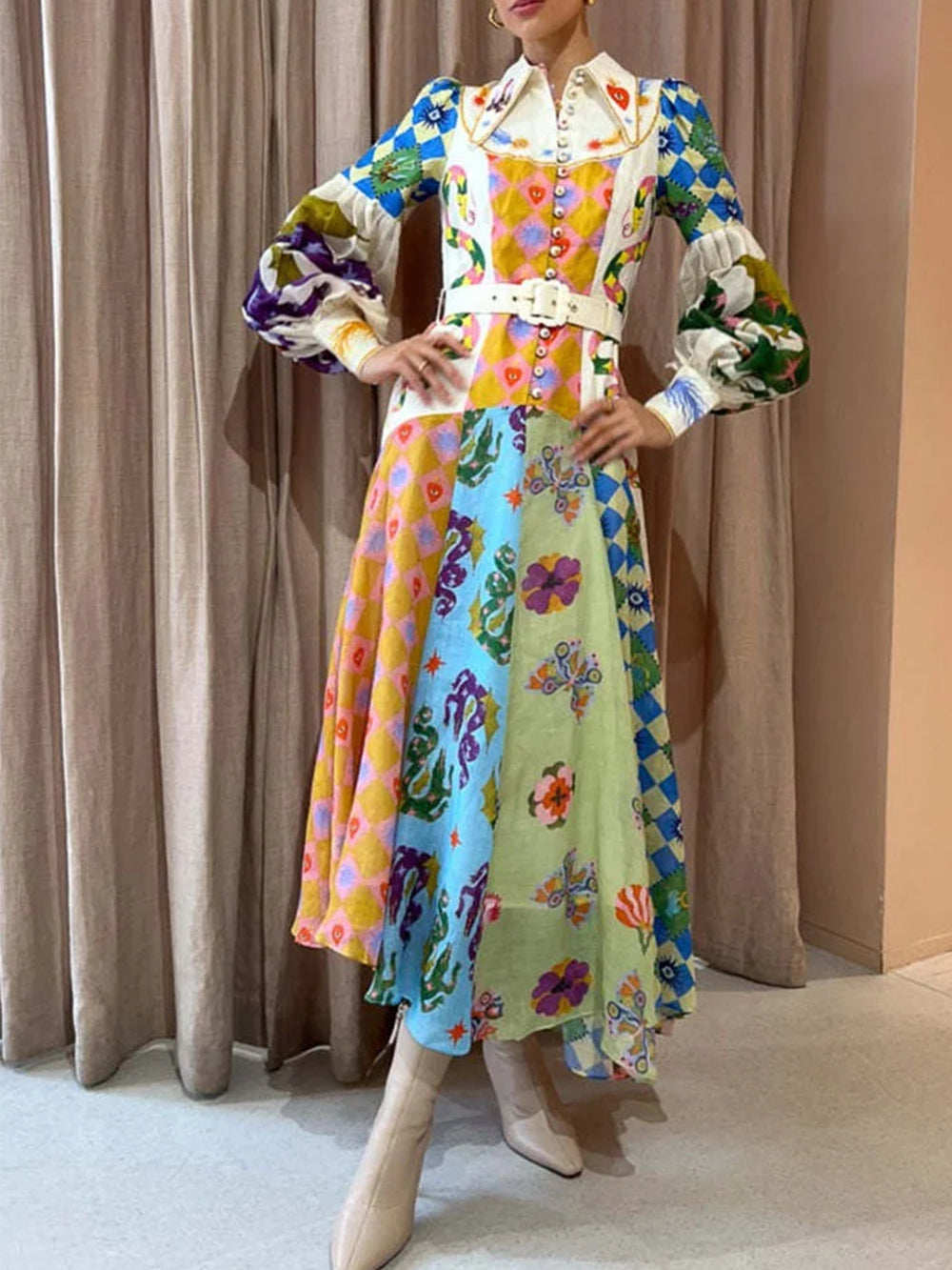 A Vintage Style Dress with Delicate Timeless Details