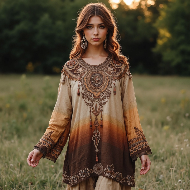 Well Tailored Blouse with a Graceful Silhouette